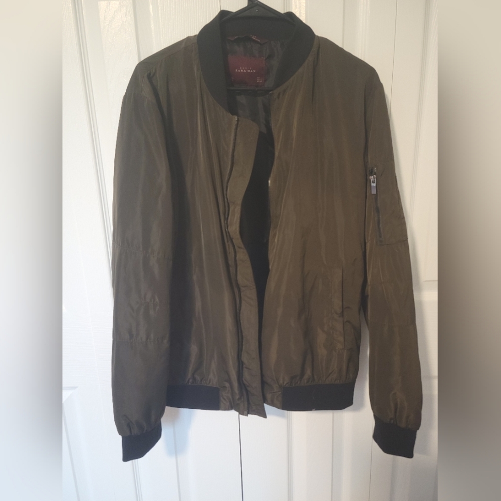 Zara Man Bomber Jacket Size L